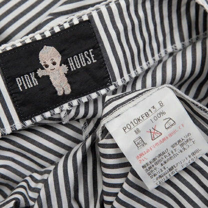 PINK HOUSE Kewpie Logo Embroidered Blouse White Size M