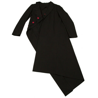 Yohji Yamamoto FEMME Multi-Button Buttonless Long Size 1