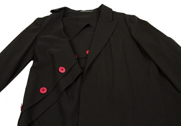 Yohji Yamamoto FEMME Multi-Button Buttonless Long Size 1