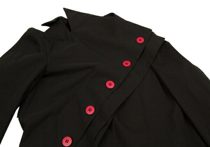 Yohji Yamamoto FEMME Multi-Button Buttonless Long Size 1