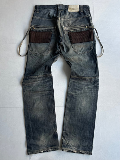 PPFM Gimmick Blue Denim Pants Size S