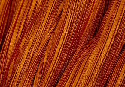 PLEATS PLEASE Shiny Pleated Skirt Orange Size 3