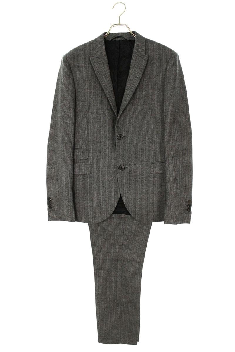 Neil Barrett Wool Blend Tailored Suit Gray Size 48R