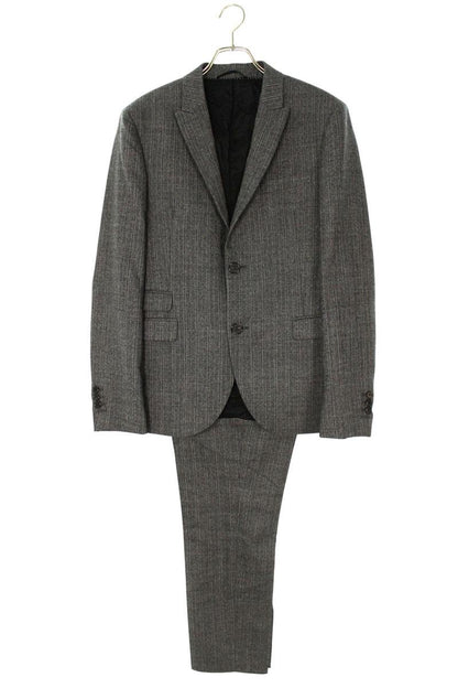 Neil Barrett Wool Blend Tailored Suit Gray Size 48R