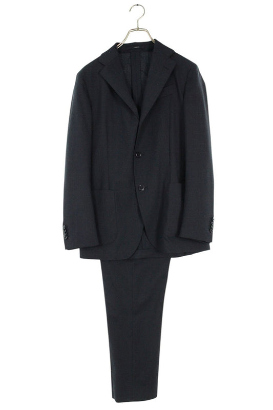lardini Poly Wool Blend Suit Navy Size 46R