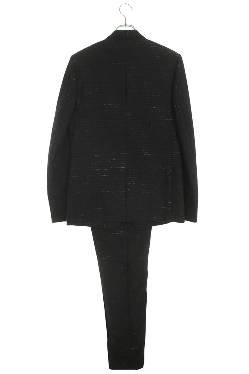 Dior HOMME Wool Blend Stripe 2-Piece Suit Black Size S