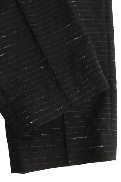Dior HOMME Wool Blend Stripe 2-Piece Suit Black Size S