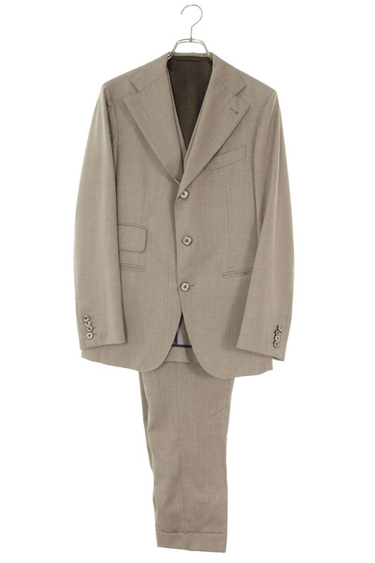 GABRIELE PASINI Wool Blend All-Over Pattern 3-PC Size 46R