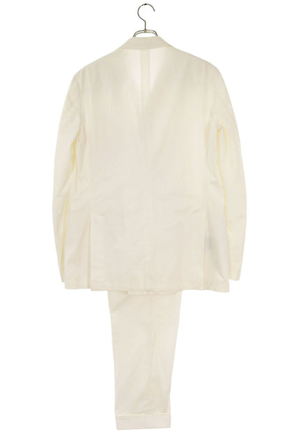 GABRIELE PASINI White Cotton Double-Breasted Suit Size 46R