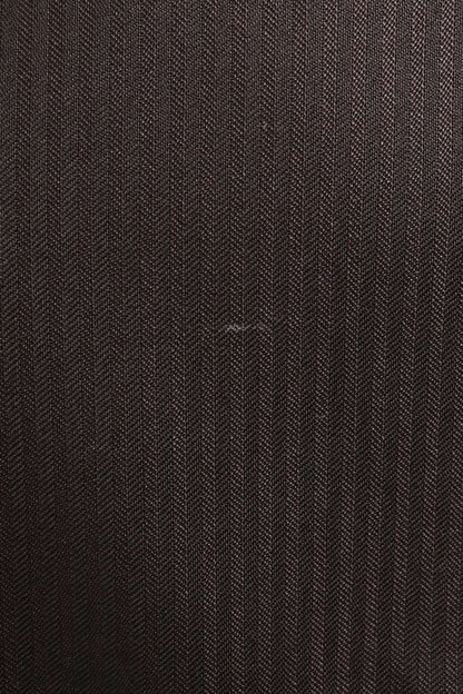 DOLCE & GABBANA Wool Silk Peaked Lapel Striped Suit Size 46R