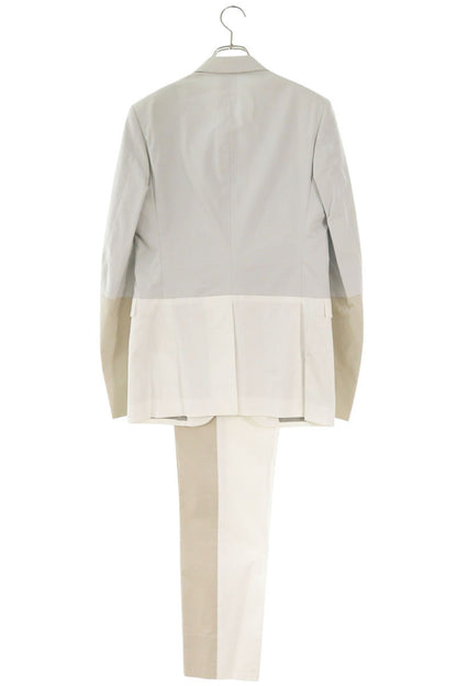 JILSANDER 08AW Panel Design Suit Set Gray/White Size S