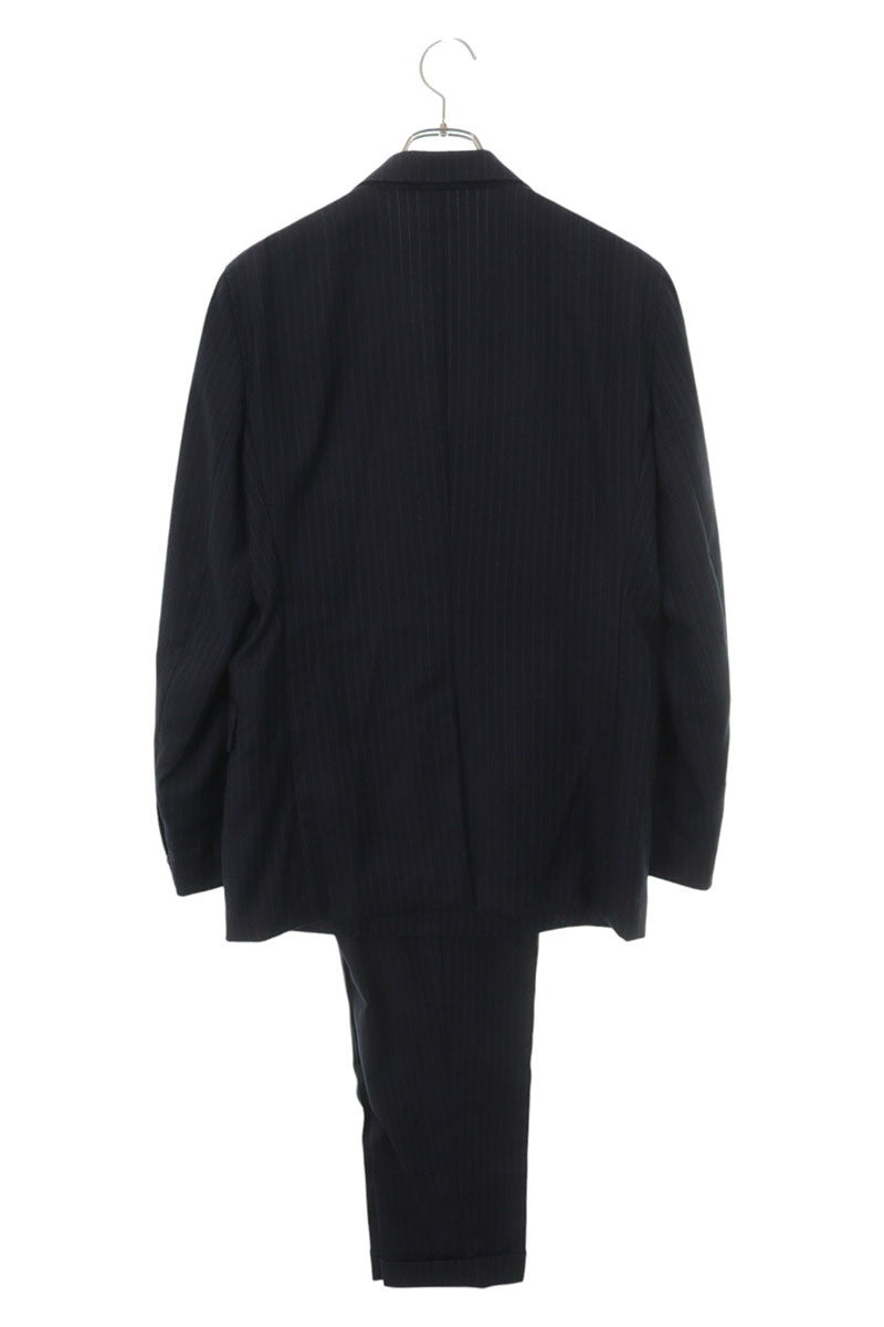 DSQUARED Wool Striped Double Breasted Suit Set Navy Size S