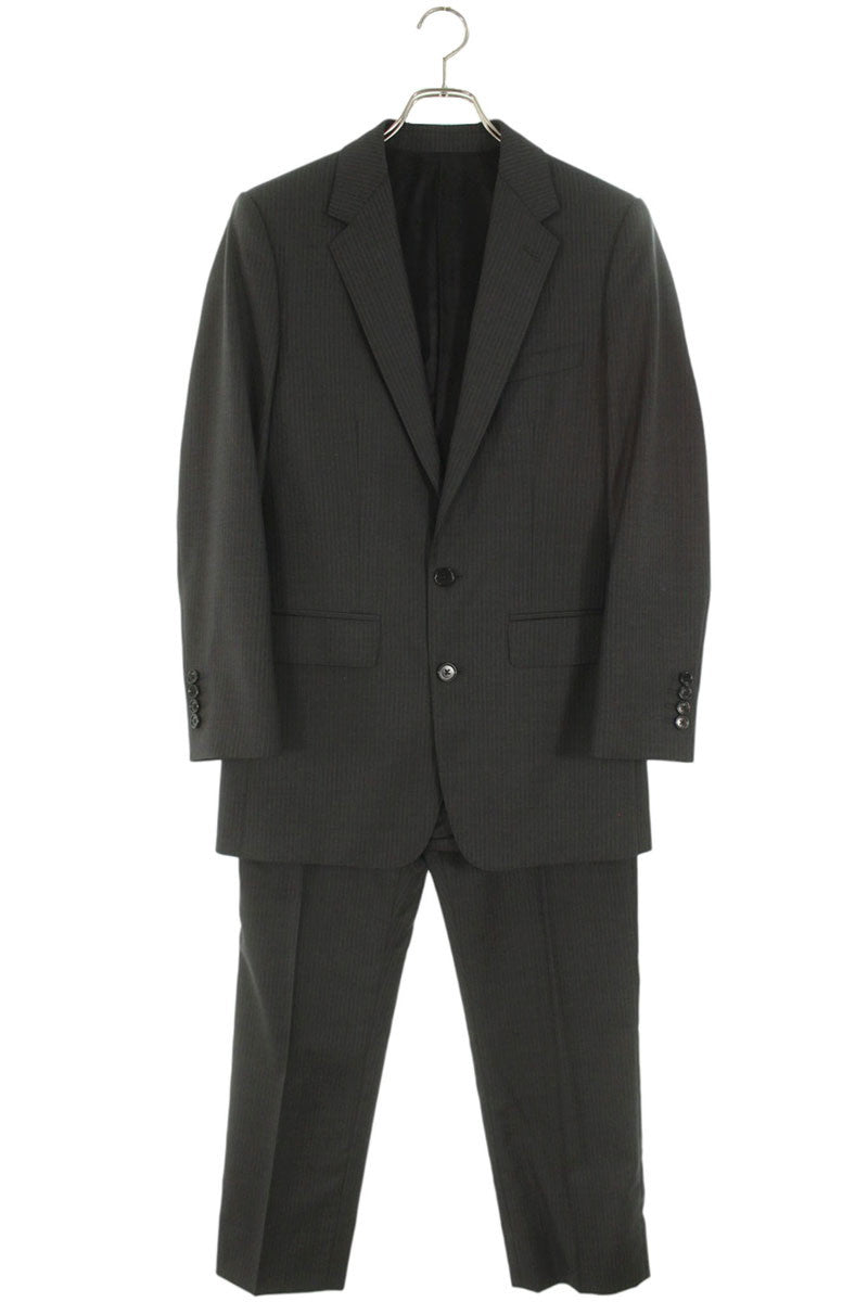 CELINE Gray Wool 2-Button Suit Set Size 44