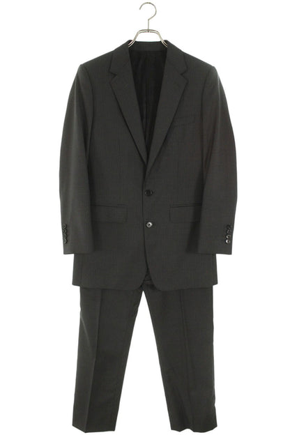 CELINE Gray Wool 2-Button Suit Set Size 44