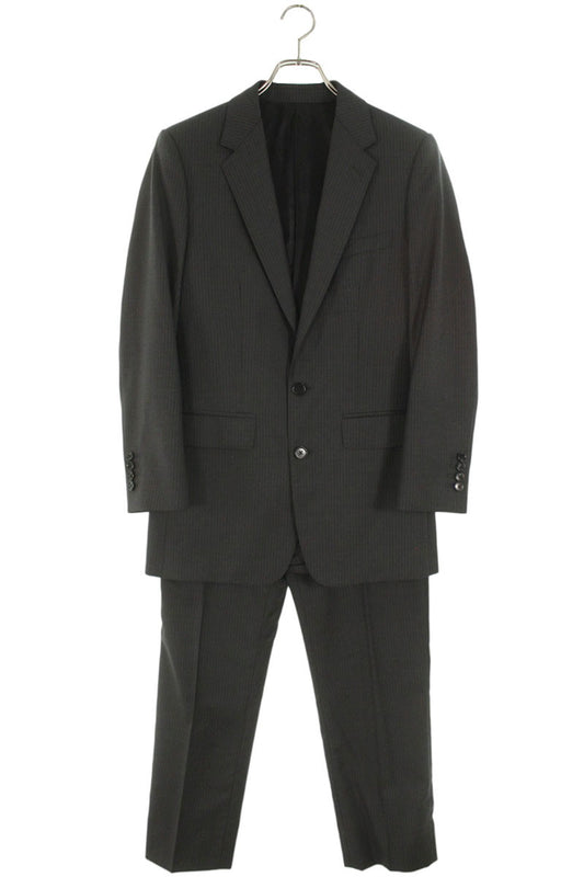 CELINE Gray Wool 2-Button Suit Set Size 44