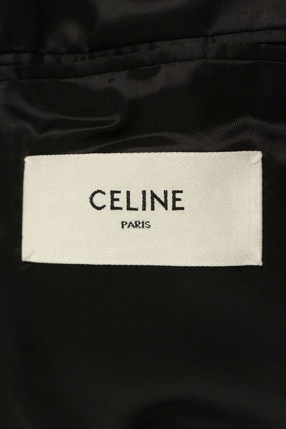 CELINE Gray Wool 2-Button Suit Set Size 44