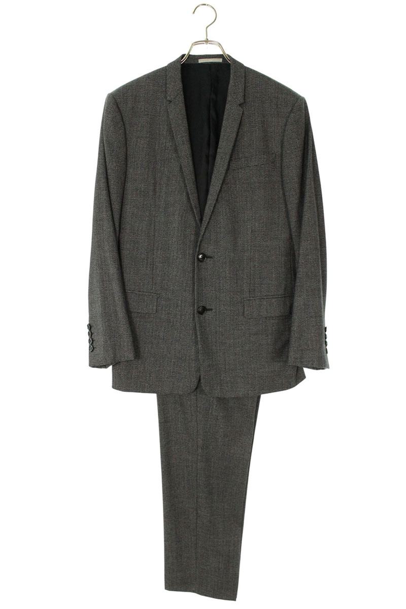 DIOR Gray Wool Tailored Suit Set Size 48
