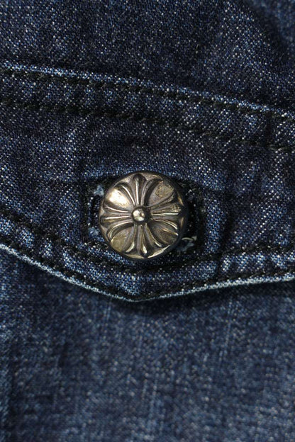 Chrome Hearts Cross Ball Button Denim Overall Size 32