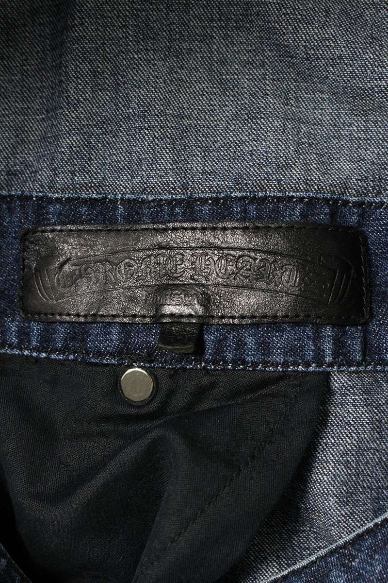 Chrome Hearts Cross Ball Button Denim Overall Size 32