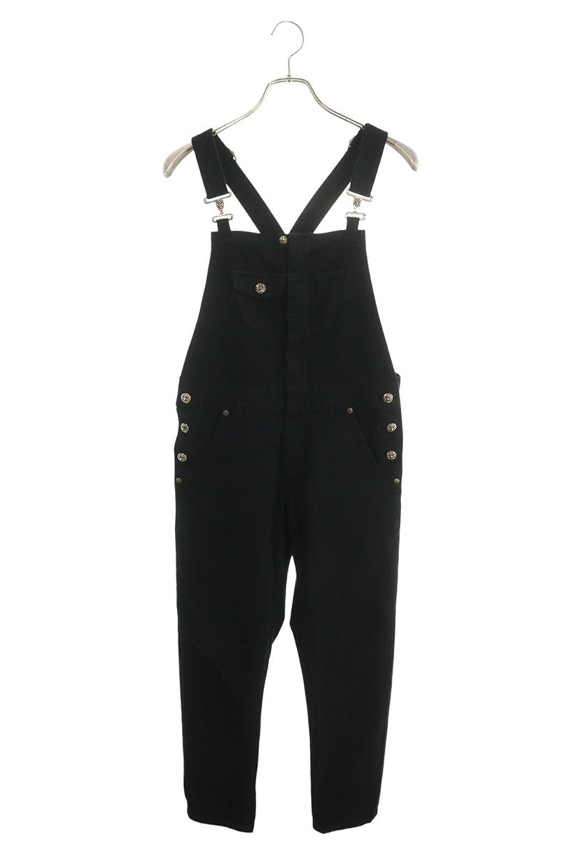 Chrome Hearts Cross Ball Button Denim Overall Size 30