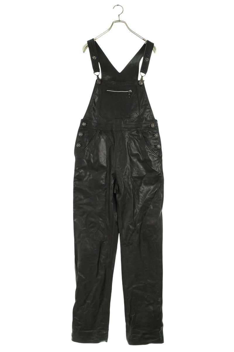 Chrome Hearts Cross Ball Button All Leather Overall Size M