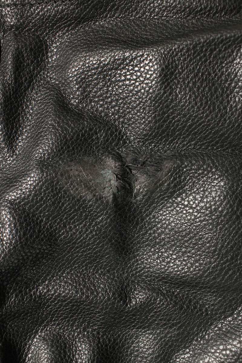 Chrome Hearts Cross Ball Button All Leather Overall Size M