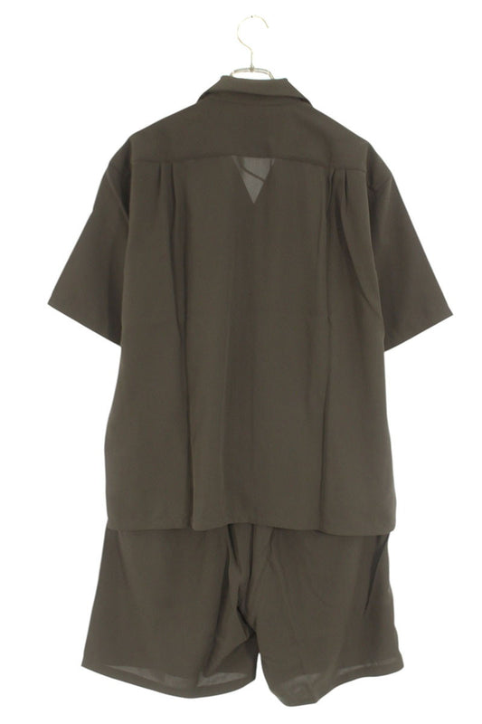 SEQUEL 25SS Gray Polyester Logo Embroidery Set Size S