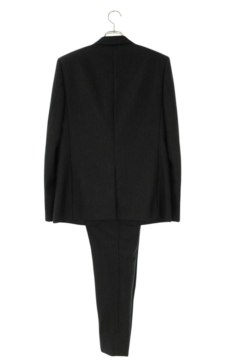 SAINT LAURENT PARIS Striped 1-Button Wool Suit Size ONE SIZE
