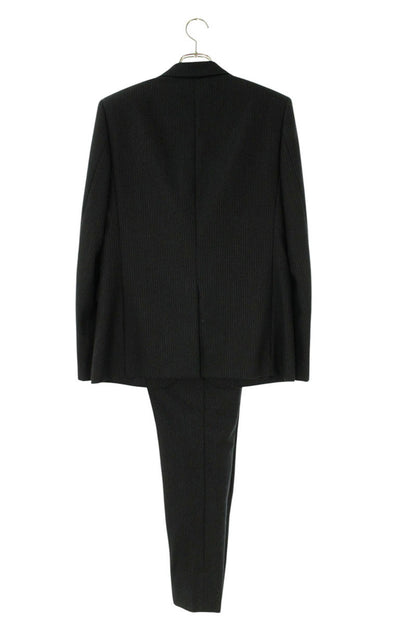 SAINT LAURENT PARIS Striped 1-Button Wool Suit Size ONE SIZE