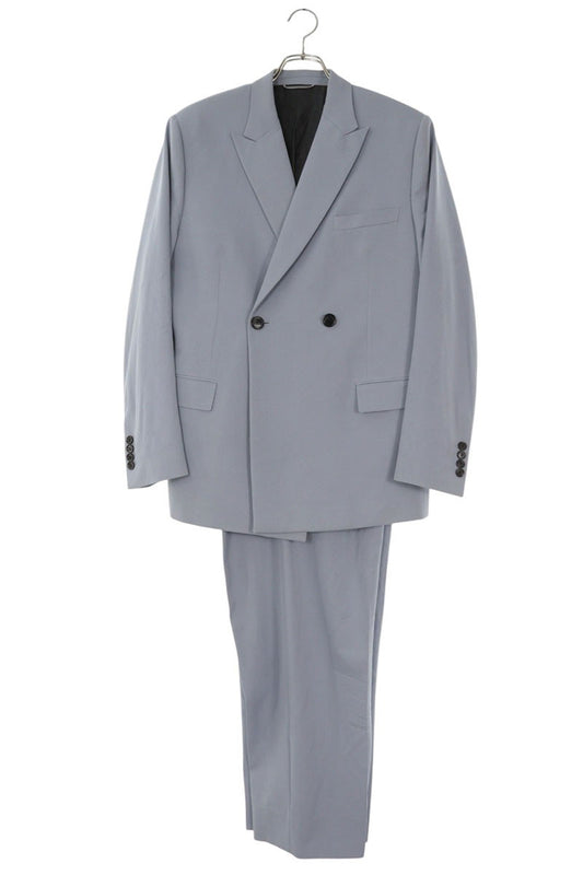 DIOR 20SS Light Blue Wool DB Suit Set Size 50