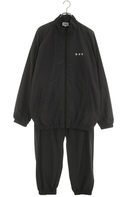 GDC Logo Nylon Tracksuit Set Gray Size XL