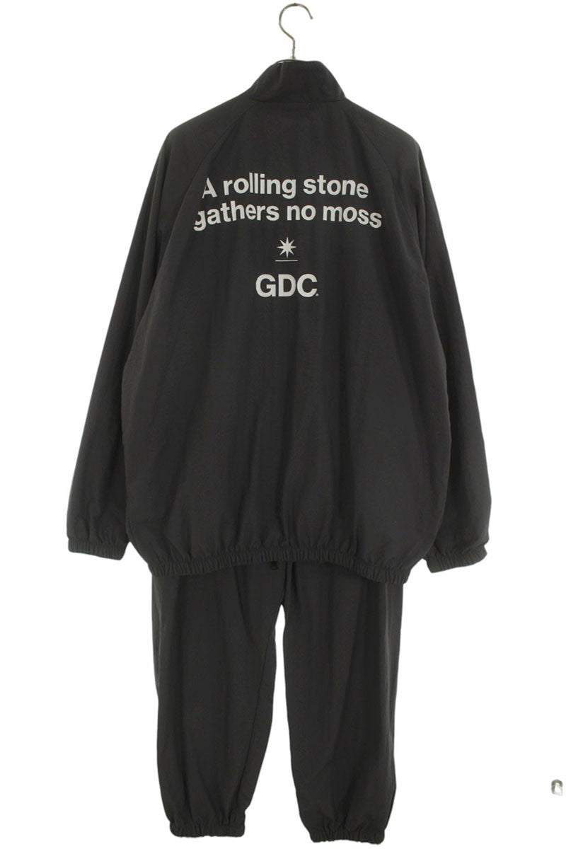 GDC Logo Nylon Tracksuit Set Gray Size XL