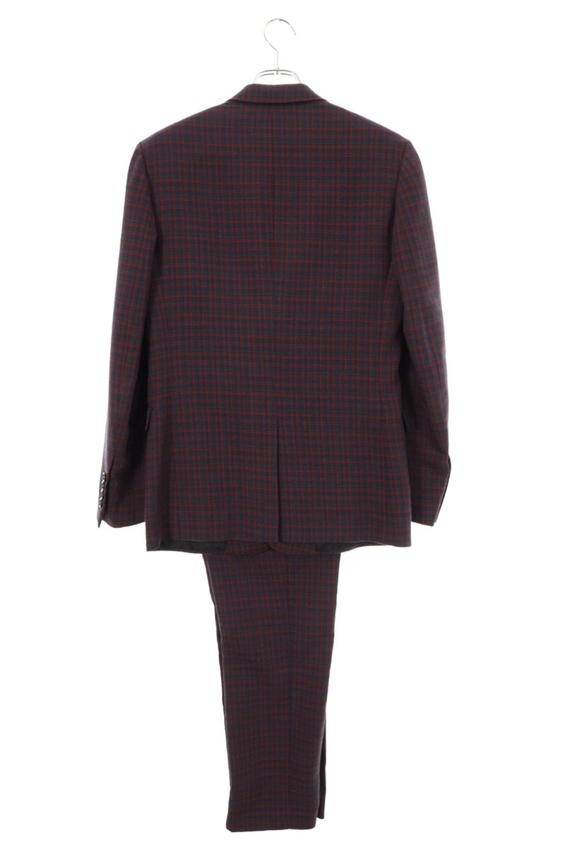 Dior HOMME Wool Nylon All-Over Check Suit Multi Size 44R