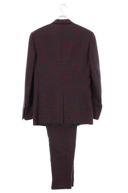 Dior HOMME Wool Nylon All-Over Check Suit Multi Size 44R