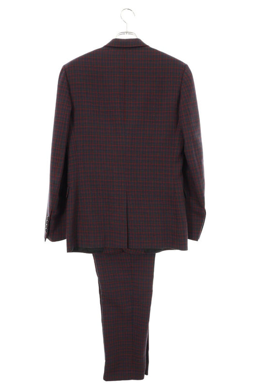 Dior HOMME Wool Nylon All-Over Check Suit Multi Size 44R