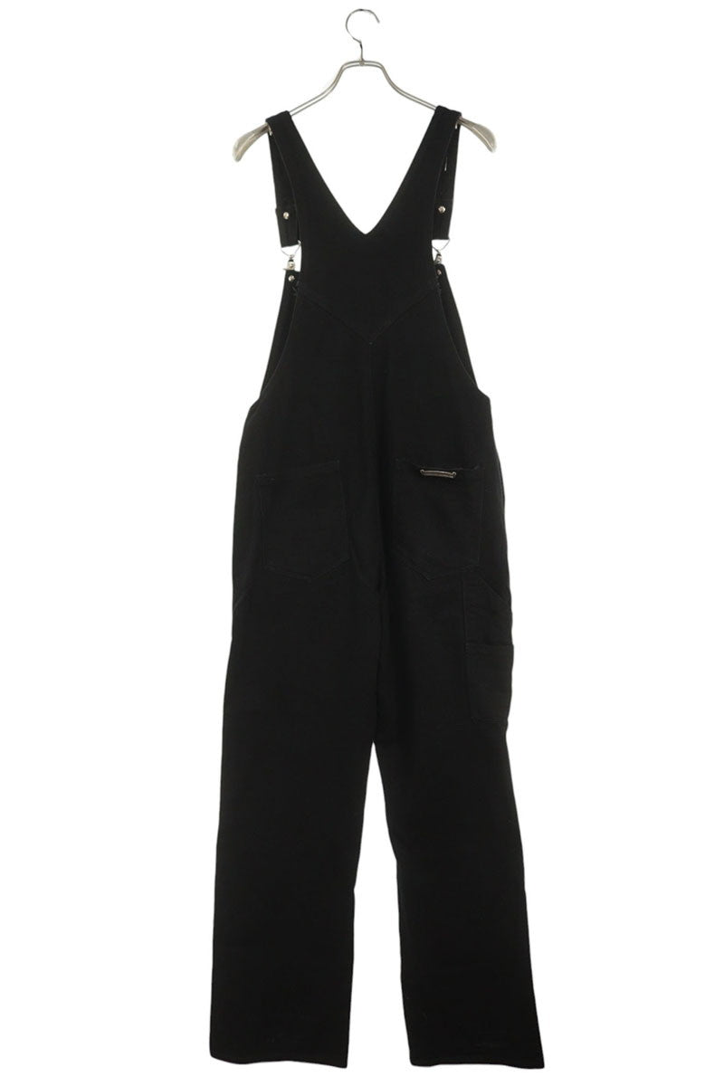Chrome Hearts Horseshoe Button Overalls Black Size 32