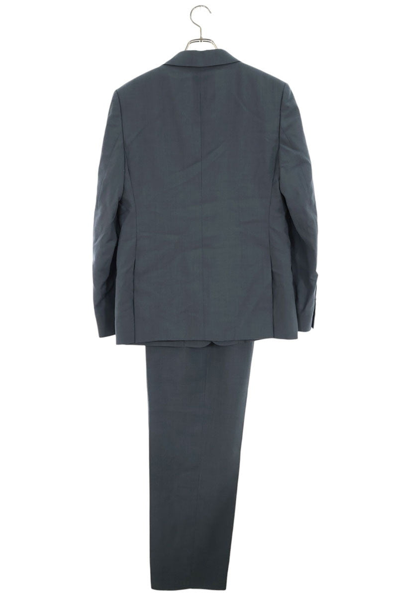 DIOR Wool Single-Breasted Suit Gray Size 46