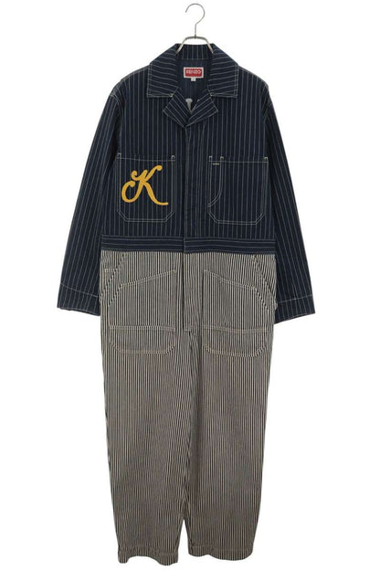KENZO Hickory Sailor Denim Jumpsuit Size S