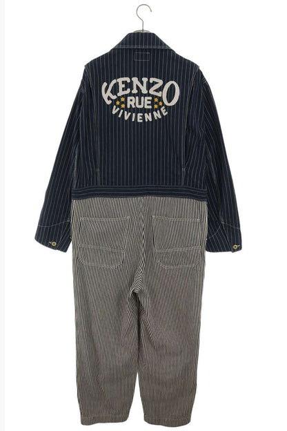 KENZO Hickory Sailor Denim Jumpsuit Size S