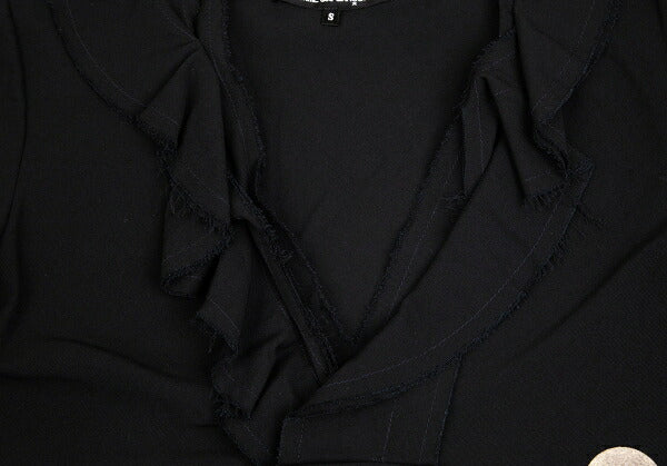 tricot COMME des GARCONS Anchor Print Blouse Black Size S