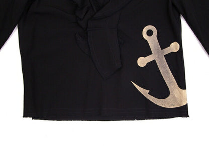 tricot COMME des GARCONS Anchor Print Blouse Black Size S