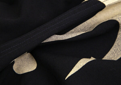 tricot COMME des GARCONS Anchor Print Blouse Black Size S
