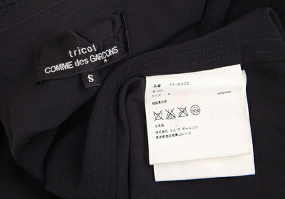 tricot COMME des GARCONS Anchor Print Blouse Black Size S