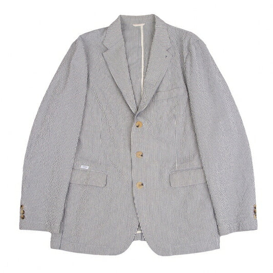 Papas SUBALPINO White Navy 3-Button Jacket Size 46S
