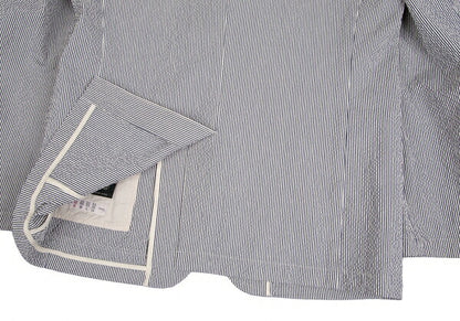 Papas SUBALPINO White Navy 3-Button Jacket Size 46S