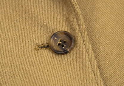 ISSEY MIYAKE Wool Spiral Design Jacket Khaki Size 2