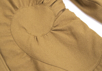 ISSEY MIYAKE Wool Spiral Design Jacket Khaki Size 2