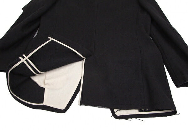 Yohji Yamamoto POUR HOMME 09AW Patch Jacket Black Size 4