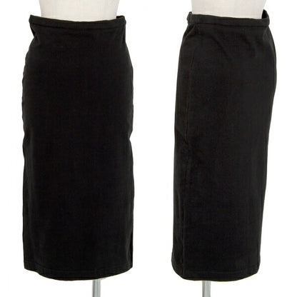 COMME des GARCONS Cotton Stretch Tight Skirt Black Size M