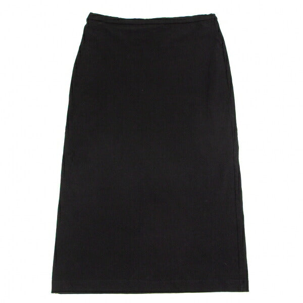 COMME des GARCONS Cotton Stretch Tight Skirt Black Size M
